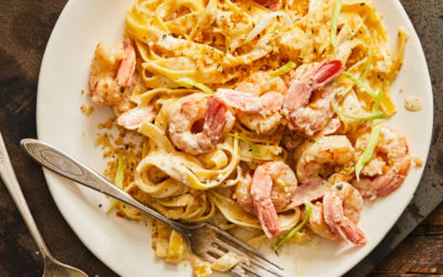 Shrimp Fettuccine Alfredo Recipe