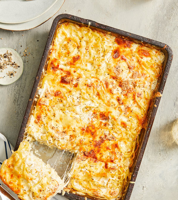 Easy Baked Spaghetti With Cheese